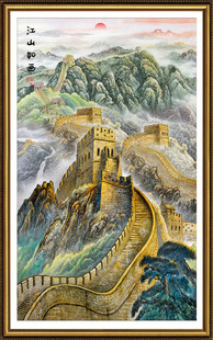 长城玄关装饰画