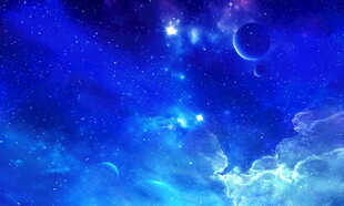 蓝色星空软膜天花