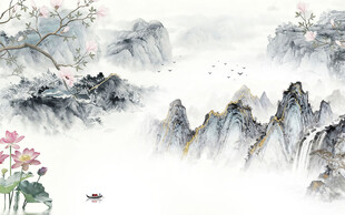 意境 现代高清山水 TIF分层