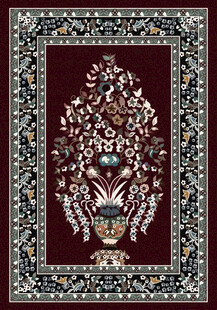 精美花卉图案地毯