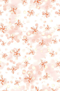 粉色小花图案背景纹理