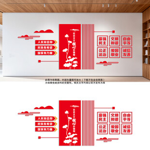 社会主义核心价值观展板文化墙