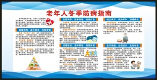老年人健康教育知识宣传栏