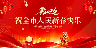 祝全市人民新春快乐