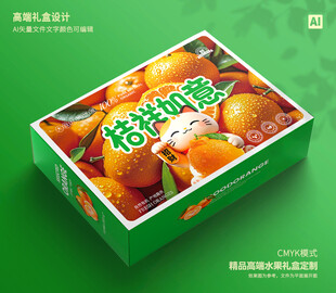 桔子包装 春见礼盒