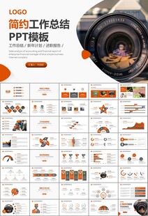 摄影展电视电影影视传媒ppt