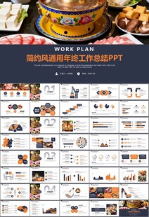 火锅加盟连锁PPT模板