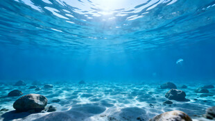 海底阳光美景