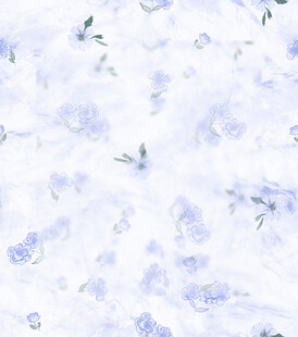 淡蓝色花卉图案背景