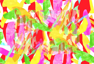 缤纷色彩抽象图案背景图