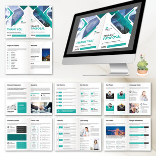 高端画册InDesign模板