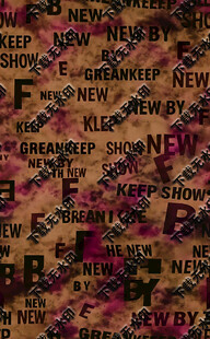 复古文字背景图案