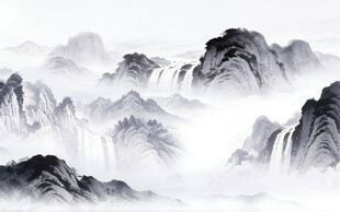 大气 新品意境山水 TIF分层