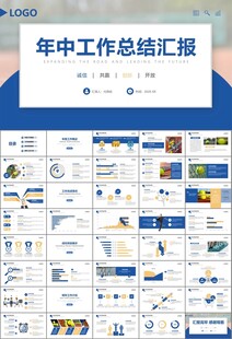 网球运动体育竞技比赛休闲PPT