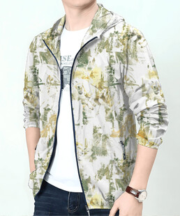 数码印花 男装 几何