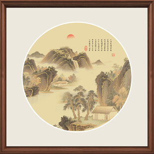 古风山水装饰画