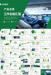 无人驾驶无人车商业计划书PPT