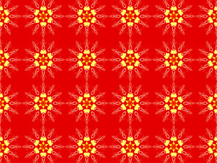 高档红色花纹底纹背景图案