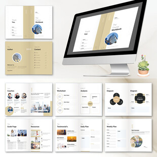 商务画册InDesign画册