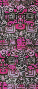 粉色花纹图案背景纹理