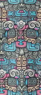 多彩几何图案装饰纹理