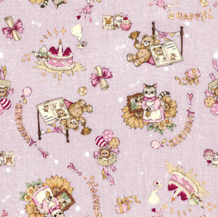 梦幻卡通风粉色