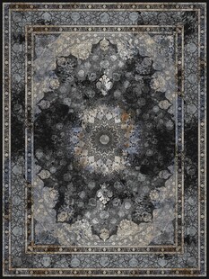 复古几何花纹地毯图案