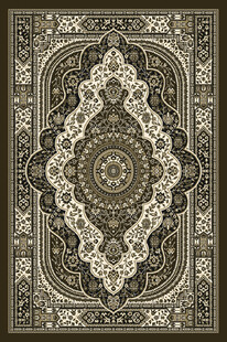 复古奢华花纹地毯图案