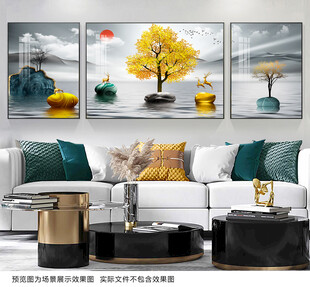 中式客厅装饰画