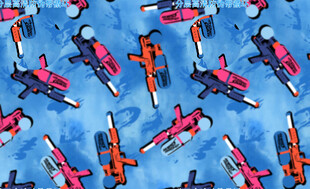 多彩飞机图案背景设计