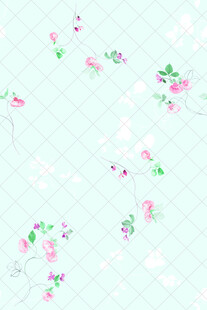 清新花卉图案背景