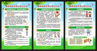 联合国糖尿病日展板