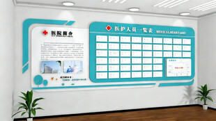 医生简介展示文化墙