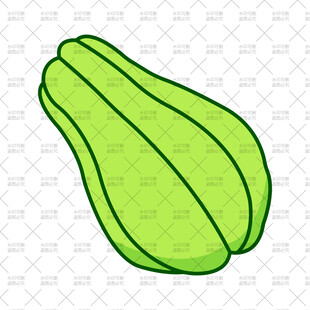 佛手瓜插画