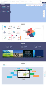 现代网页设计界面展示
