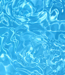 蓝色水波纹理背景图