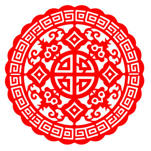 吉祥图案剪纸