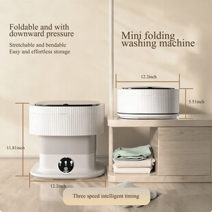 迷你折叠洗衣机小巧便携