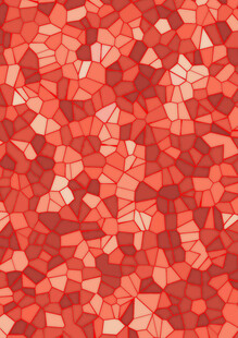 红色马赛克纹理背景图案