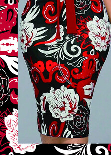 花漾纹身袖套图案设计