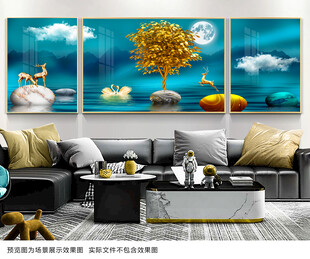 客厅三联装饰画