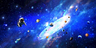太阳系星空