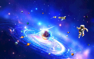 宇宙星球宇航员