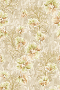 花卉印花复古风墙纸图案