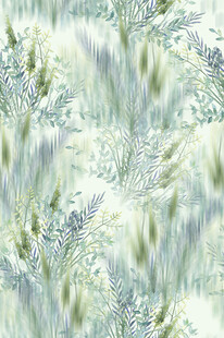 清新淡雅植物纹理图案