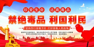 禁毒宣传海报 