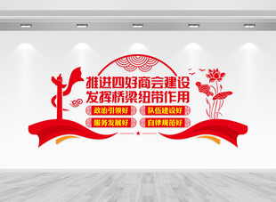 四好商会文化墙