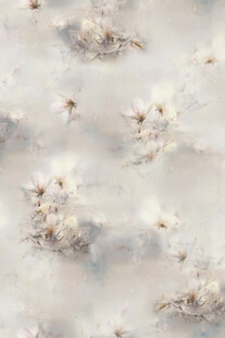 水墨风棉花图案纹理