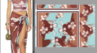 时尚印花服饰设计图案