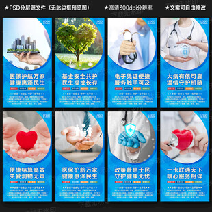 医保宣传展板